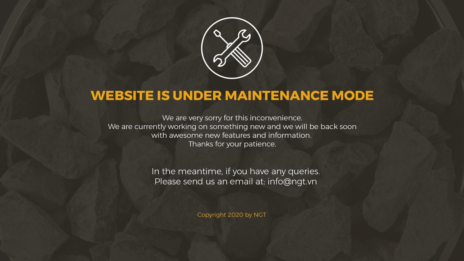 Website Maintenance Mode