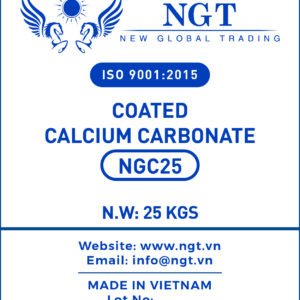NGT Coated Calcium Carbonate Powder for Plastic & Polymer - NGC25