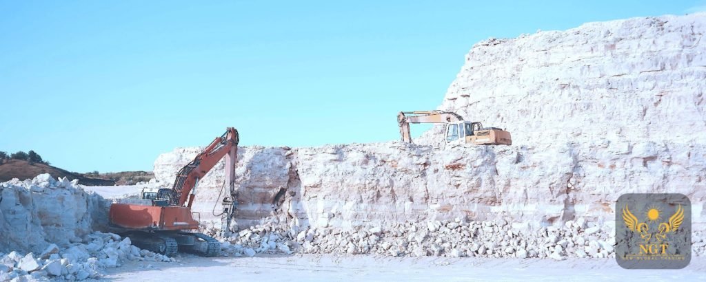 NGT Vietnam White Limestone Quarry for Paper